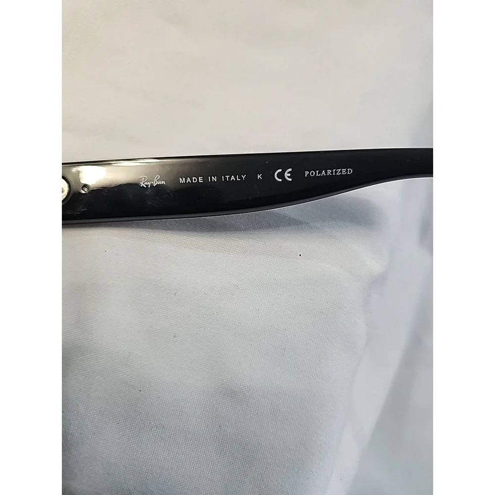 Ray Ban Italy RB 4191 601/81 57-19 3P Black Plastic Sunglasses‎ Frame Only